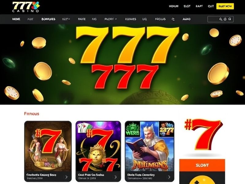 Welcome to 777 Casino - your go-to destination for the latest in online slots, casino games, and real-money gambling. Discover game guides, bonuses, and expert reviews to enhance your gaming experience.